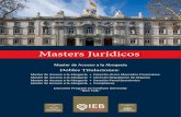 Masters Jurídicos...Tribunal Constitucional Tribunal Supremo Audiencia Nacional Audiencia Provincial de Madrid Consejo General del Poder Judicial Despacho de Abogados Policía Científica