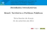 Atividades Introdutórias Brasil: Território e Políticas ...§ão... · BRASIL: perspectivas e desafios da dinâmica e organização do território . AMBIENTE NATURAL: 6 BIOMAS