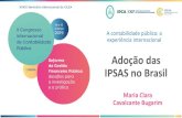 A contabilidade pública: a experiência internacional Seminario Lisboa...Grupo de Trabalho da Contabilidade Pública (GTCP). Ampla discussão nacional, com a participação das Entidades