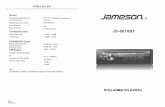JS-8610BT · 2020. 11. 10. · Uzaktan kumandanın çalışma aralığı kısa veya işlevsiz hale geldiğinde; yeni bir CR2015 batarya(pil) takınız ve yerleştirmeden önce bataryanın(pilin)