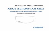 ASUS ZenWiFi AX Mini · 2020. 12. 14. · 1.6.1 Conexión por cable NOTA: Puede utilizar un cable de empalme o un cable cruzado para la conexión cabreada. ZenWiFi AX Mini (XD4) Modem
