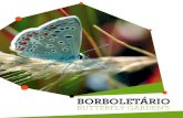 BORBOLETÁRIO · de borboletas, onde é possível observar as diferentes fases do seu ciclo de vida: ovos, lagartas, crisálidas e borboletas. EQUIPAMENTO A estrutura do borboletário