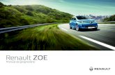 Renault ZOE...Bem-vindo a seu novo veículo elétrico Os modelos mencionados neste manual são descritos com base nas especificações técnicas conhecidas na data da elabo-ração
