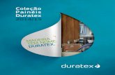 Coleção Painéis Duratex 2014/15 · 2016. 3. 23. · marcas Deca e Hydra. O Durafloor, piso laminado de alta resistência, é líder no Brasil em sua categoria. A empresa ainda