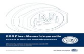 ECO Plus - Manual de garantia · 2021. 2. 25. · BPW-GD-ECO Plus 39091903sp Página 5 1.3.3 Trabalhos de manutenção, reparações e peças de reposição A correção das deficiências