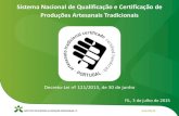 Sistema Nacional de Qualificação e Certificação de ...