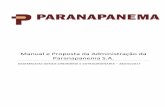 Manual e Proposta da Administração da Paranapanema S.A.