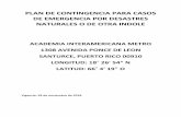 Plan de Emergencia Academia Interamericana julio 2018
