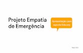 de Emergência Projeto Empatia - unicamp.br
