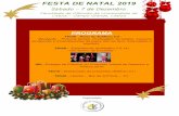 FESTA DE NATAL 2019