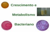 Crescimento e Metabolismo Bacteriano - Unesp