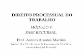 DIREITO PROCESSUAL DO TRABALHO - legale.com.br