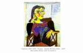 Cubismo 1907 1925 Picasso retrato de Dora Maar 1937 óleo ...