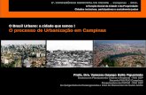 O Brasil Urbano: a cidade que temos ! O processo de ...