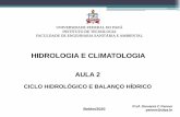 HIDROLOGIA E CLIMATOLOGIA