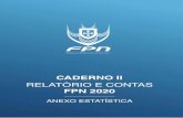 CADERNO II | RELATÓRIO E CONTAS FPN 2020 | Anexo | Estatistica
