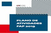 plano actividades FAP 2019