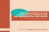 INSTRUMENTOS DE POLÍTICAS PÚBLICAS DE RESÍDUOS SÓLIDOS