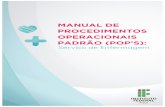 MANUALDE PROCEDIMENTOS OPERACIONAIS PADRÃO(POP’S)