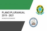PLANO PLURIANUAL 2019 - 2020