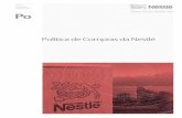 Política de Compras da Nestlé - nestle.com.br