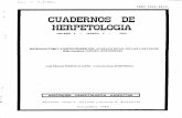 ISSN DE HERPETOLOGIA - SEDICI