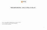 MEMORIAL DE CÁLCULO