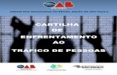 CARTILHA DE ENFRENTAMENTO AO TRÁFICO DE PESSOAS