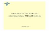 Impactos da Crise Financeira Internacional nas MPEs ...