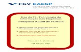 Pesquisa Anual do FGVcia - FGV EAESP