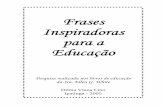 FRASES INSPIRADORAS NA EDUCAÇÃO - CIRCLE