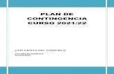 PLAN DE CONTINGENCIA CURSO 2021/22