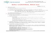 BAC CONTROL MAX EC - Vectorcontrol