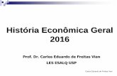 História Econômica Geral 2016