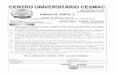 PROVA TIPO 1 - cesmac.edu.br