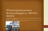 Planejamento Estratégico 2019-2021