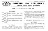 BOLETIM D REPUBLICA A - Gazettes.Africa