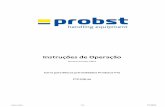 Instruções de Operação - Probst GmbH