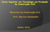Curso Superior em Tecnologia em Produção da Construção Civil