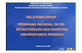 RELAT ÓRIO REHUF PROGRAMA NACIONAL DE RE - ESTRUTURA …