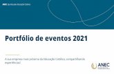 ANEC | Portfólio de eventos 2021 Juntos pela Educação Católica