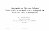 Instalação de Sistema Solares Fotovoltaicos para ...