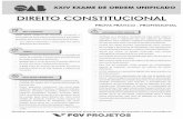 XXIV Exame Constitucional - SEGUNDA FASE
