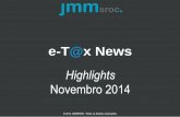 Highlights Novembro 2014 - JMMsroc