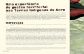 Uma experiência de gestão territorial nas Terras Indígenas ...