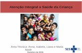 Atenção Integral a Saúde da Criança - Tocantins