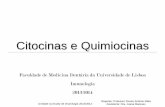 Citocinas e Quimiocinas
