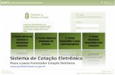 Sistema de Cotação Eletrônica - Portal Compras