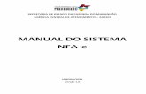 MANUAL DO SISTEMA NFA-e - Portal SEFAZ MA