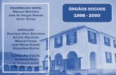 ASSEMBLEIA GERAL ÓRGÃOS SOCIAIS 1998 - 2000
